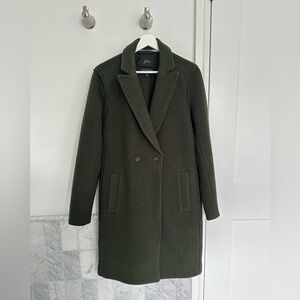 JCrew 100% Italian boiled wool coat
